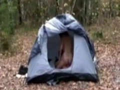 Amateur Couple Fucking In A Tent 49