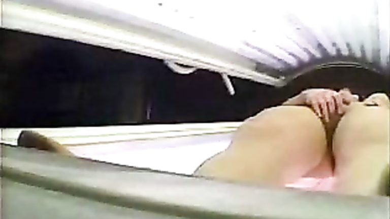 Girl masturbates in tanning bed and cums voyeurstyle voyeur 768x432 Xxx Pic Hd Girl masturbates in tanning bed and cums voyeurstyle