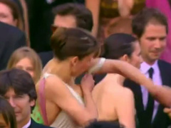 Sophie Marceau nipple slip at award show