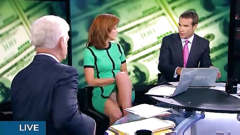 Stephanie Ruhle Greatest Leg Cross Ever Panties Upskirt