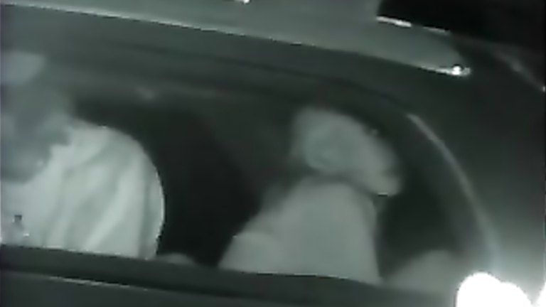 Wasted Japanese students enjoy copulating in the car