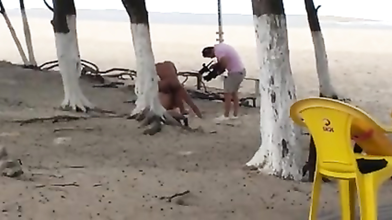 I caught two people copulating at the nearby beach