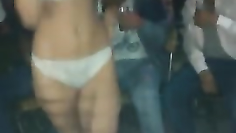 Smoking hot stripper delivers an amazing show at a stag party