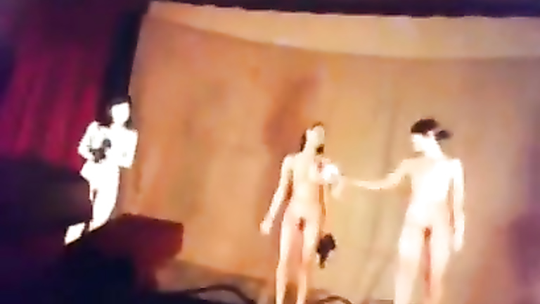 Chinese strippers filmed during their audition