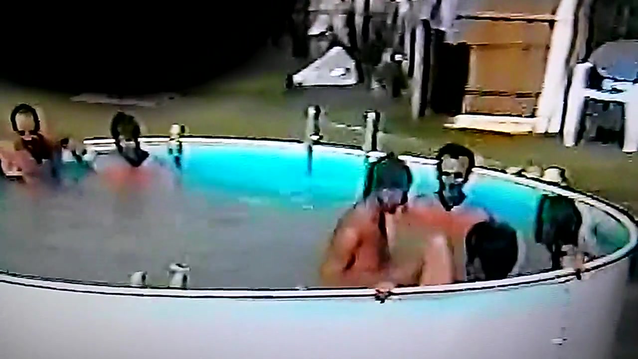Jacuzzi party about to turn into a sexy orgy voyeurstyle pic