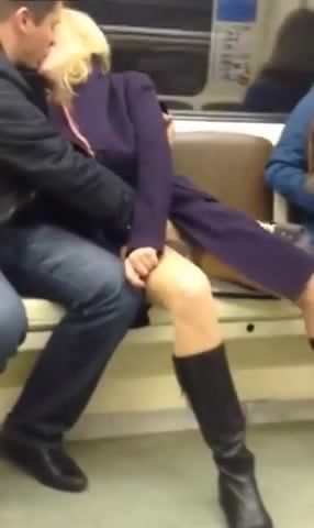 Hidden sex in the subway voyeurstyle