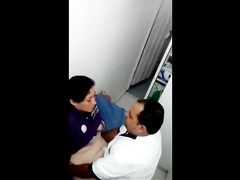 Doctor gets caught having sex with his female patient