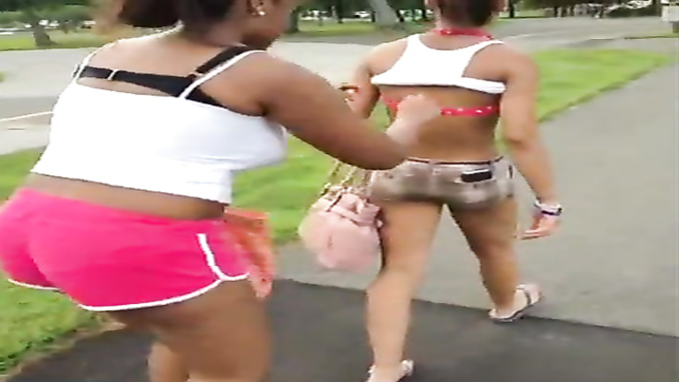 Black girl exposes her friend in public