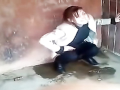 Trashed chick makes a good puddle in the corner