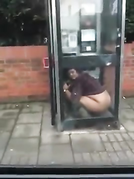 Pissing in the phone booth