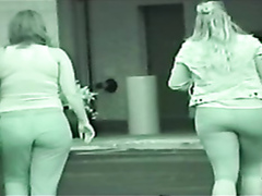 Mother and daughter both have amazing bums