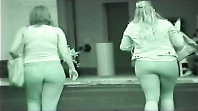 Mother and daughter both have amazing bums