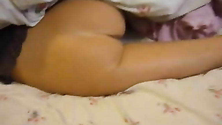 Hot ass cutie sleeps with no panties on