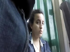Boner on the train right next to a cute girl